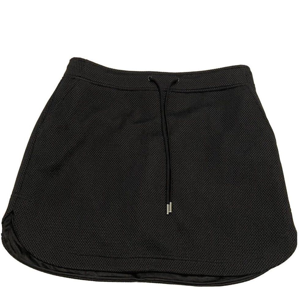 Slazenger Golf Ladies Sz 2 Tennis skort Stretch Zipper Black Mesh Pocket